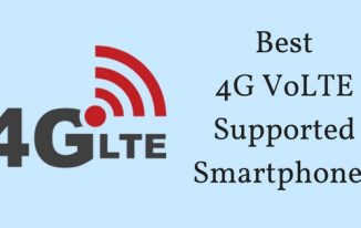 Best 4G VoLTE supported phones